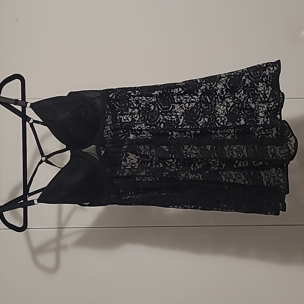 Black Lace Babydoll